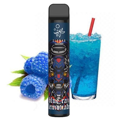 Одноразовий Pod Elf Bar Lux 1500 Disposable Device 850mAh Blue Razz Lemonade 2% (Лимонад з блакитною малиною) 40002 фото
