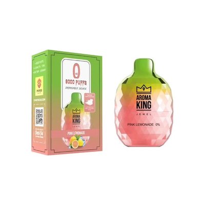 Одноразовий POD Aroma King Jewel 8000 650 mAh Pink Lemonade 0% (Лимонад із червоних ягід) 40206 фото