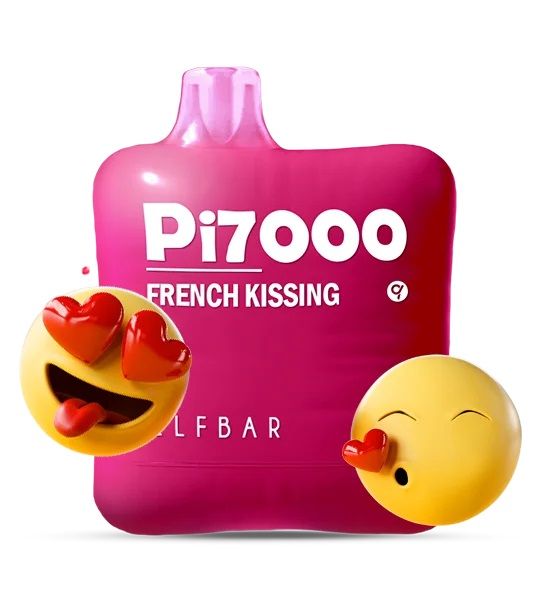 Одноразовий Pod Elf Bar PI7000 17 мл 5% French Kissing 5% (Вишня) 39841 фото