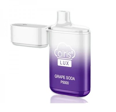 Одноразовий Pod Airis Lux P5000 Grape Soda 5% (Виноградна газова вода) 39534 фото