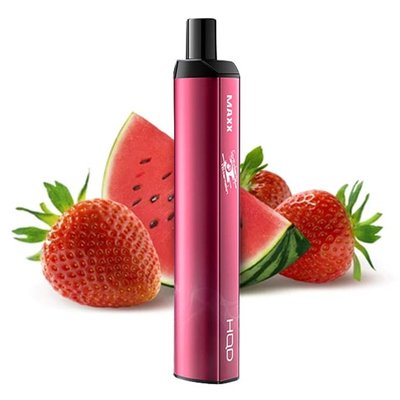 Одноразовий Pod HQD MAXX 2500 Strawberry Watermelon 0% (Полуниця з кавуном) 39665 фото