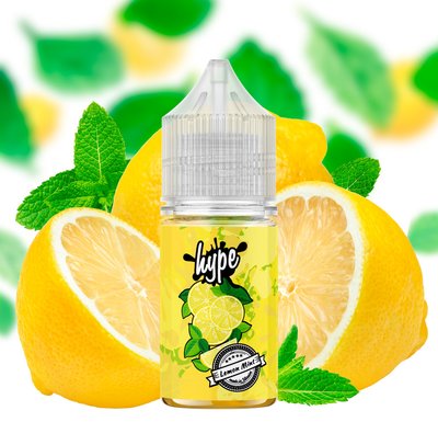 Рідина Hype Salt Lemon Mint 30 мл (Лимон із м'ятою) 39801 фото