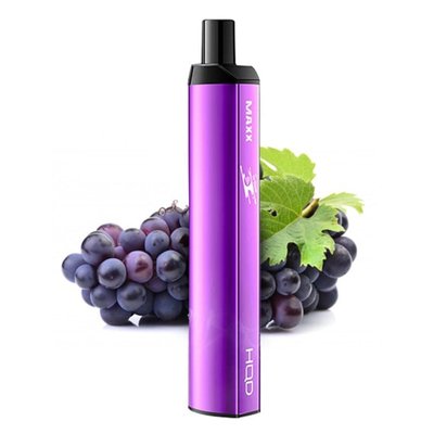 Одноразовий Pod HQD MAXX 2500 Grape 0% (Виноград) 39667 фото