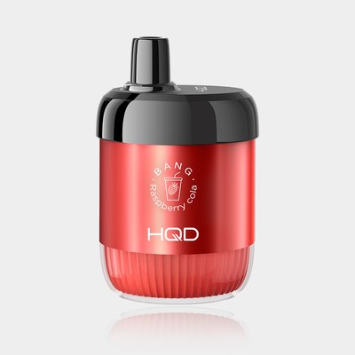 Одноразовий Pod HQD Bang 3600 Raspberry Cola 5% (Ожинова кола) 39571 фото