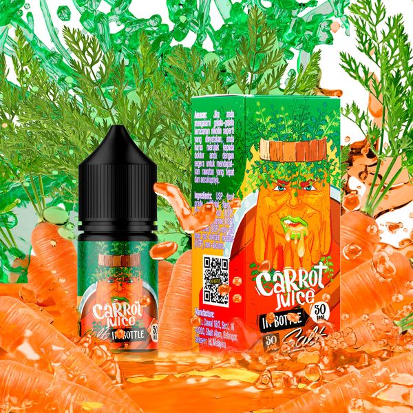 Жидкость In Bottle Salt Carrot Juice 30 мл (Морковный сок) 40846 фото