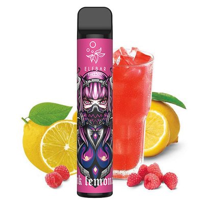 Одноразовий Pod Elf Bar 1500 Lux 4,8 мл 5% Pink Lemonade (Ягідний лимонад) 37908 фото